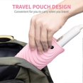 thumbnail image 3 of Pink Hair Straightener Pouch,Heat Resistant Mat Holder for Flat Iron Curling Iron Hot Hair Tools, 3 of 5
