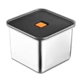 thumbnail image 3 of YIKA Tupperware Container Thickened Sealed Stainless Steel Fresh-keeping Box For Household Food Grade Refrigerator Storage With Lid Sealed Box Kitchen Storage S, 3 of 8
