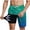 Z01 Mint Green, variant on Erwazi Mens Swim Trunks Printed Drawstring Waist Layer Lining Breathable Quick Dry Practical Summer Swimwear Shorts with Pocket