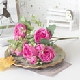 thumbnail image 1 of SSBSM Simulation Peonies Decorate Weather-resistant Durable Artificial Peonies Household Decor, 1 of 4