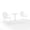 White Gloss, variant on Crosley Furniture Griffith 3 Piece Metal Outdoor Bistro Set