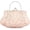 Pink, variant on Beaded Sequin Flower Evening Purse Large Clutch Bag
