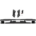 thumbnail image 3 of cciyu Chrome Rear Bumper Step fits for 1999-2006 for Chevy Silverado 1500, 2007 for Chevy Silverado 1500 Classic, 1999-2006 for GMC Sierra 1500, 2007 for GMC Sierra 1500 Classic Steel Back Bumper, 3 of 5