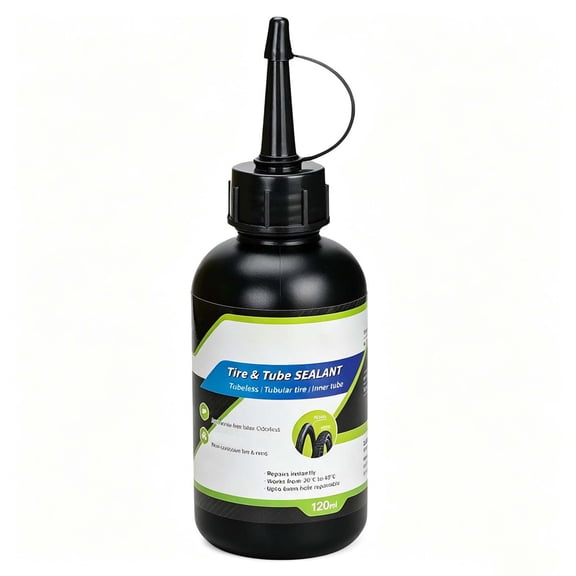Bicycle Tire Repair Sealant 120ml - Fast-Acting, Multipurpose Solution for Holes Up to 3mm