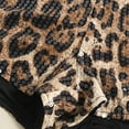 thumbnail image 5 of Women's Summer Shorts Leopard Sequin Mini Drop Waist Skinny Club Rave Bottoms Loose High Waisted Short S-XL, 5 of 9