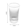 thumbnail image 3 of MOQIN Unbreakable Tumblers Set of 6, Acrylic Drinking Glasses,35ml Stemless Plastic Glasses |BPA-Free Tumblers| Drinkware Set Water Glasses for Kitchen Cocktail Picnic Party Juice Whiskey Wine, 3 of 6