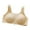 Beige, variant on Bigersell Women's Seamless Sports Bra V-Neck Wire-Free Bra Support Women Open Back Sports Bra T-Shirt Bra Style R-125 Basic Bra Strap Nylon Full-Coverage Bra Feature Everyday Bras Underwear Beige L