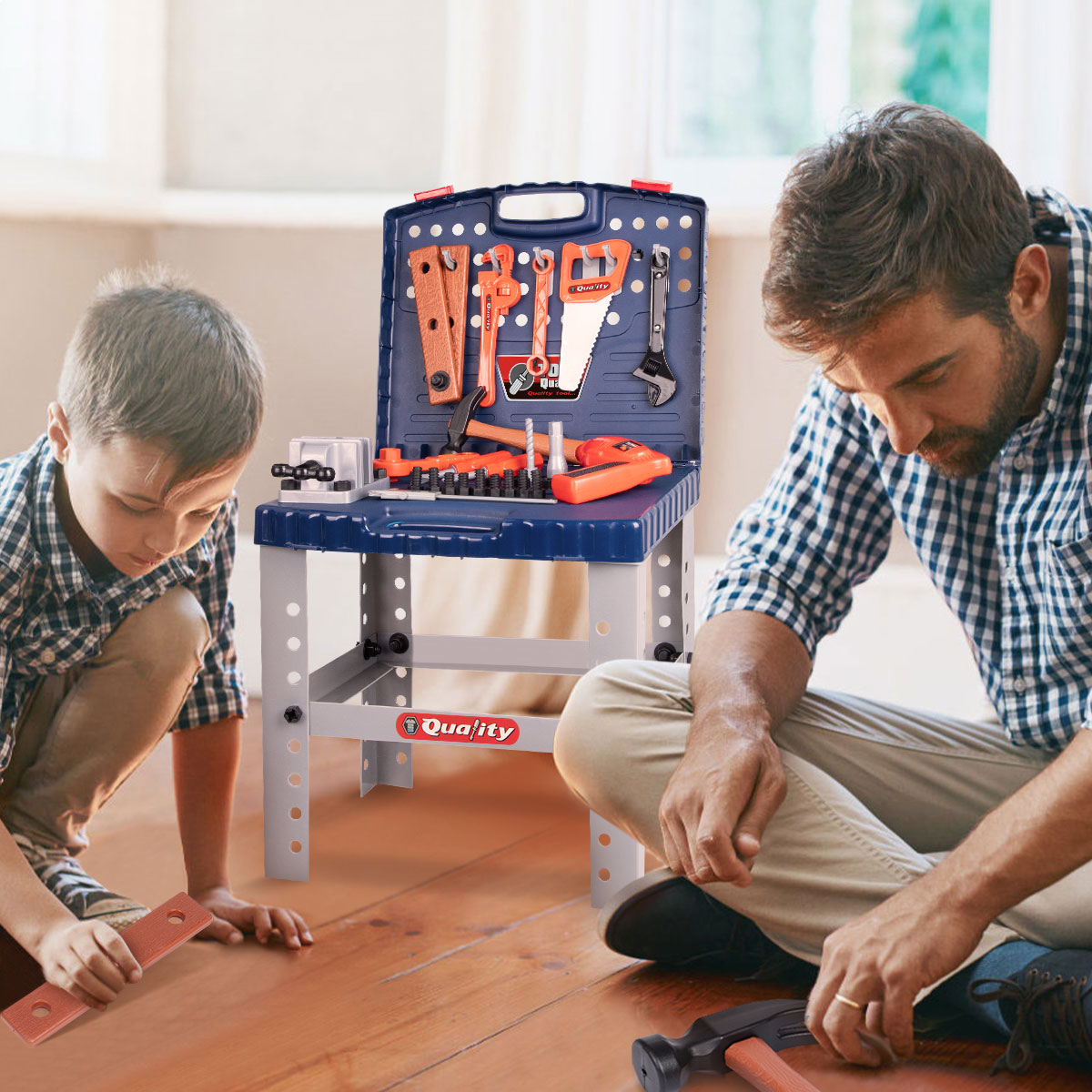 Xueyu Kids Tool Bench Set with Electric Drill photo 7