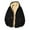 Black, variant on Zip Up Hoodie Men Warm Sherpa Fleece Lined Hooded Sweatshirt Jackets (Coffee XXL)