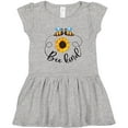 thumbnail image 3 of Inktastic Bee Kind Bees and Sunflower Girls Toddler Dress, 3 of 5