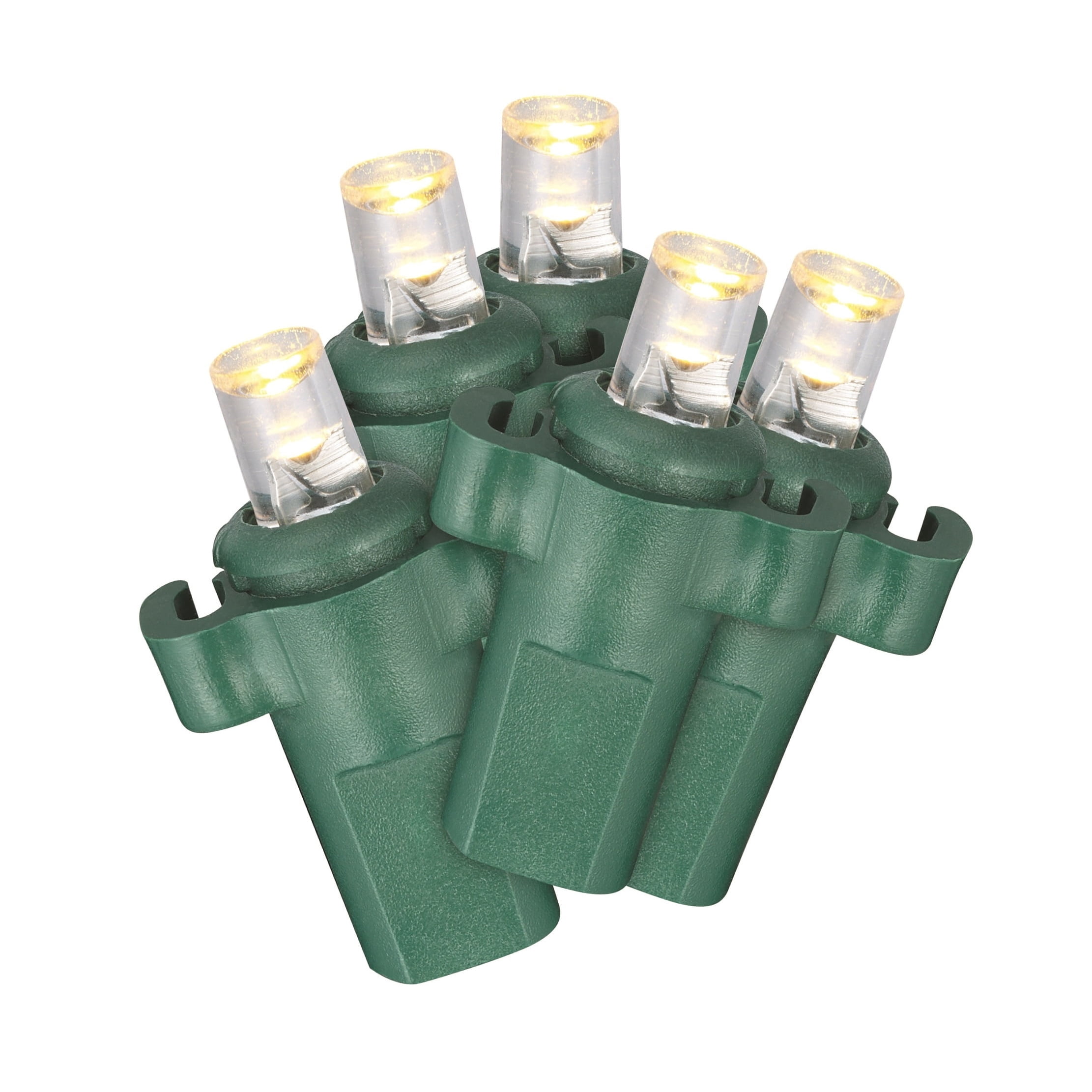 Indoor/Outdoor 150-Count LED Christmas Net Lights, Warm White, Green Wire, 6' x 4', by Holiday Time