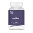 thumbnail image 1 of Heal + Co. - Acai Berry (10:1 Extract) 500mg, 120 Capsules, 1 of 2
