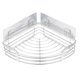 thumbnail image 1 of Stainless Steel Shower Shelf Bathroom Storage Organizer Wall Mounted Corner Design 20X20CM 1Set, 1 of 3
