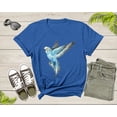 thumbnail image 6 of Womens Mens Cute Flying Parakeet Budgie Bird Lover Gift Shirt Present For Parakeet Lover Bird Owner Tshirt For Men Women Boys Girls T-shirt, 6 of 8