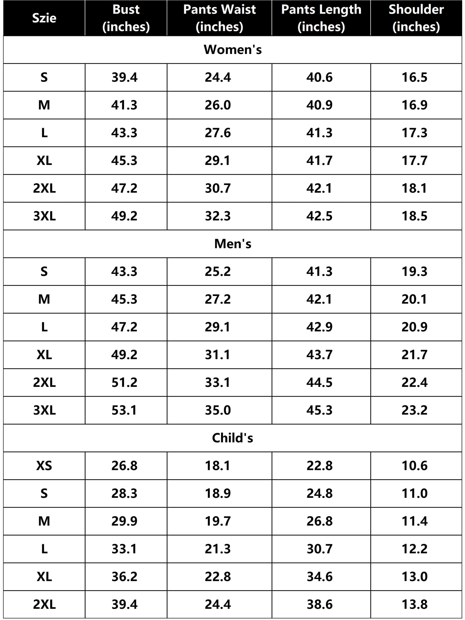Unique Bargains Womens Family Pajama Set Halloween Long Sleeve Sleepwear Party Pj Sets S Black Women