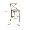 thumbnail image 3 of FARMHOUSE BARSTOOL Durex Furniture FARMHOUSE BARSTOOL, 3 of 3