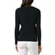 thumbnail image 3 of INSPIRAR CHIC Blusa de Mujer Otoño Invierno de Manga Larga Cuello en V Elegante Tejido Acanalado Talla L Negra, 3 of 6