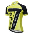 thumbnail image 3 of Maillot de ciclismo para hombre, camisetas de ciclismo, camisetas de ciclismo, camisetas de ciclismo de montaña, camisetas de ciclismo transpirables y coloridas, 3 of 5