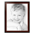 thumbnail image 2 of ArtToFrames 18" x 23" Honors Mahogany with Black Picture Frame, 18x23 inch Brown Wood Poster Frame (WOM-5154), 2 Pack, 2 of 6