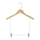 thumbnail image 3 of Perchas de madera maciza para trajes, pantalones, ropa interior, sujetadores, pinzas para la ropa, 360 grados para ropa de hombre, 3 of 9