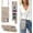 04Beige Leopard, variant on for iPhone 17 Pro Max Case with Card Holder and Strap for Women,Crossbody Lanyard,Ring Stand,Snap Clasp,Cute Phone Wallet Cases 6.9 inch (Beige)