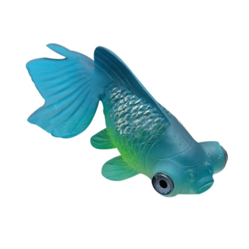 Aquarium Silicone Fish Artificial Floating Fake Fish for Aquarium Decorations Fish Tank Ornament