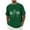 Army Green, variant on Short Sleeve Mens Plus Size T Shirts St Patty Day Funny Clothes for Men Shamrock Green Leisure Loose Vacation Shirts