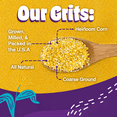 thumbnail image 4 of Western Yellow Corn Grits Old Fashioned Coarse Ground Whole Grain Non-GMO Gluten Free 32oz, 4 of 7