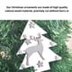 thumbnail image 5 of Decoración de árbol de Navidad, suministros para fiestas, colgantes de vacaciones, accesorios DIY, colgante de para Navidad, diseño de Kits de decoración para fiestas Forma de árbol de Navidad Bewildely HA069604-01, 5 of 6