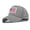 Gray, variant on American Flag Trucker Hat Cap Mesh Back with Adjustable Snapback Strap 4th of July Usa Trucker Cap 4th of July Accessories Gray One Size