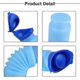 thumbnail image 3 of 2 Pieces Portable Emergency Urinal Male And Female Retractable Urinals Adult Urine Bottle, 3 of 3
