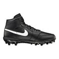 thumbnail image 2 of Nike Men's Jordan 1 Mid TB Football Cleats Black/White-Black Mid FJ6805-001 13, 2 of 4