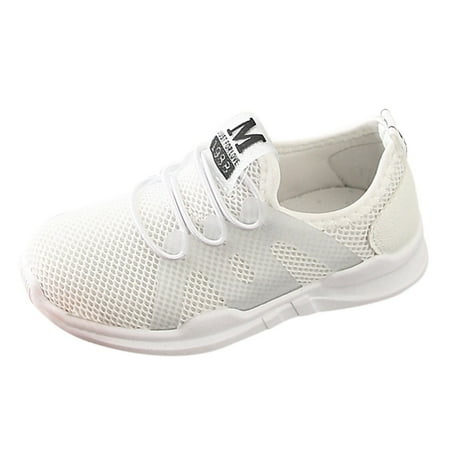 

Qcmgmg Spring Summer Fall Toddler Children 3.5Y-11Y Mesh Infant Baby Sneakers