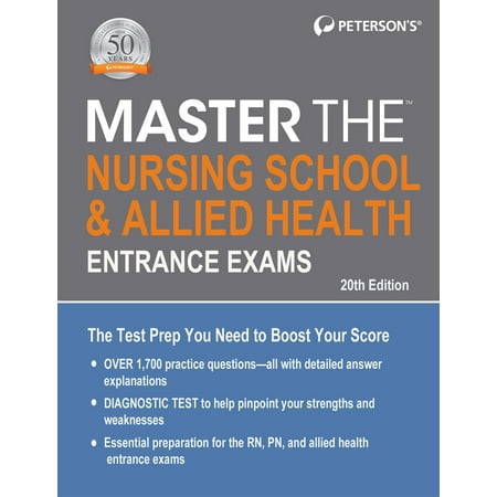 Master The Nursing School Amp Allied Health Entrance Exams