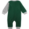 thumbnail image 3 of Infant Green Michigan State Spartans Playbook Two-Tone Sleeper, 3 of 3
