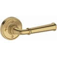 thumbnail image 7 of Baldwin PVDUNRRR044 Dunsmoor Privacy Door Lever Set - Brass, 7 of 7
