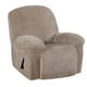 thumbnail image 2 of reclinables de 1 pieza suaves de alta elasticidad para sillón y Brown_1 SM SunniMix Sillón reclinable Slipcover, 2 of 8