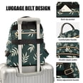 thumbnail image 3 of FORMRS Mini Backpack Purse for Women Travel Daypack Casual Shoulder Bag, Beige Leaves, 3 of 7