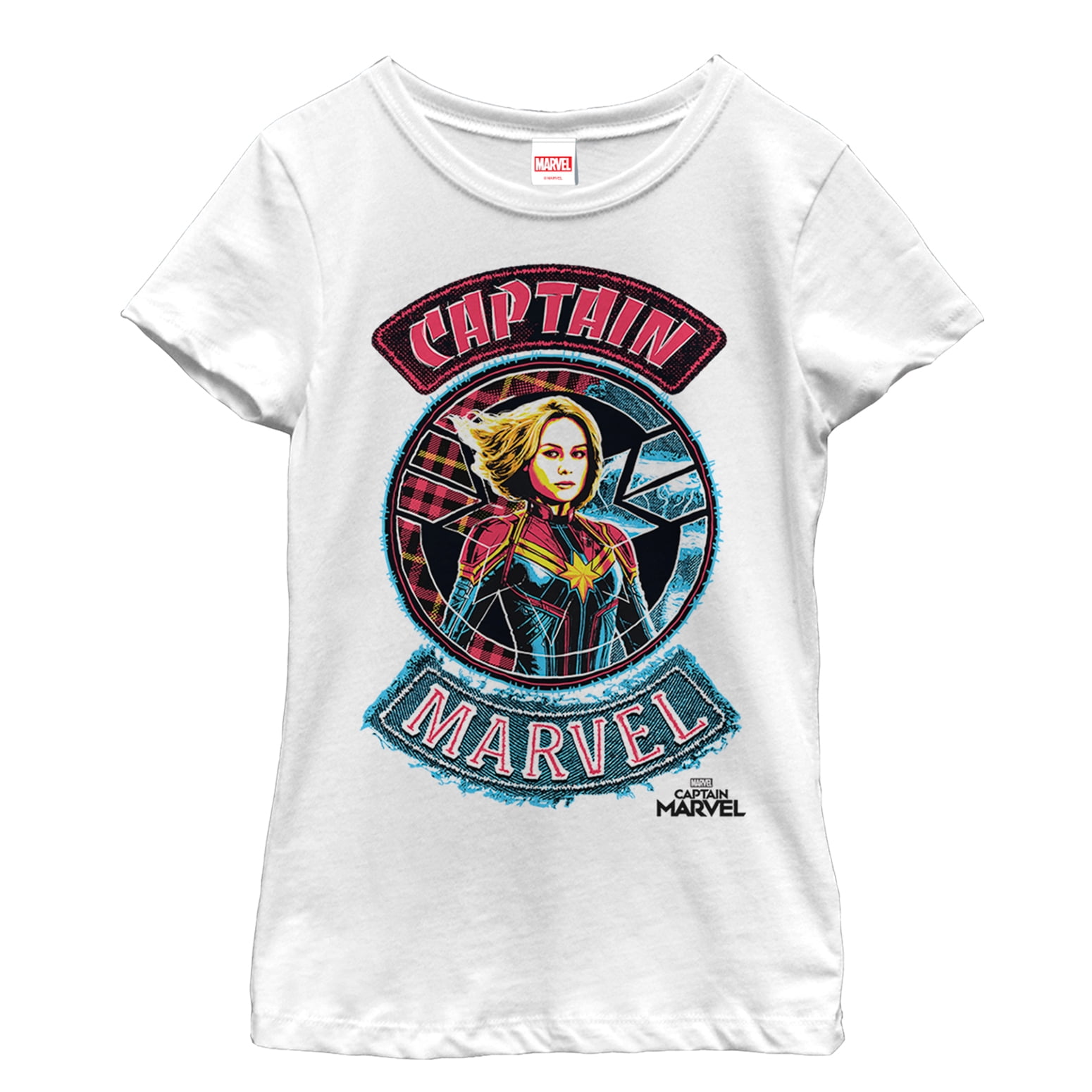girls captain marvel t shirt