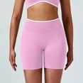 thumbnail image 4 of Delayuji Womens Yoga Short Workout Shorts Scrunch Seamless Gym Yoga Biker Shorts Running Active Fitness Short, 4 of 5