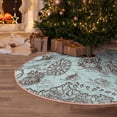 thumbnail image 5 of Rateoe Pirate Adventure Map Pattern Christmas Tree Skirt with Ties , Christmas Tree Decorations, Farmhouse Christmas Decor Xmas Holiday Decorations-30", 5 of 6