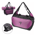 thumbnail image 2 of Maleta Deportiva Bolsa De Gym Viaje Mochila Fitness Yoga Bag morado, 2 of 5