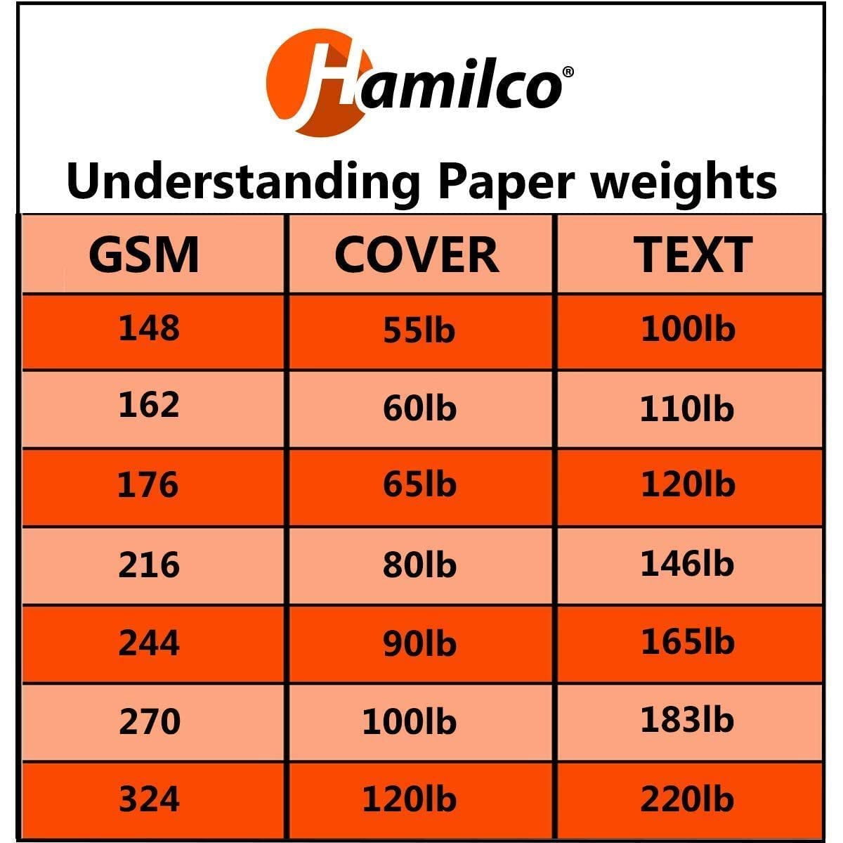 Hamilco Ivory Linen Textured Cardstock Thick Paper - 11 x 17" Heavy Weight 80 lb Cover Card Stock - 25 Pack