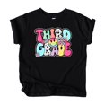 thumbnail image 4 of Retro Third Grade Shirt for Girls Back to School Groovy Girly 3rd Grade T-Shirt Black Shirt Youth Large, 4 of 5