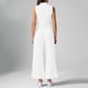 thumbnail image 4 of Conjuntos de dos piezas para mujer para el verano 2025: camiseta sin mangas con cuello alto y pantalones cortos. Chándal deportivo, XS-XXL., 4 of 8
