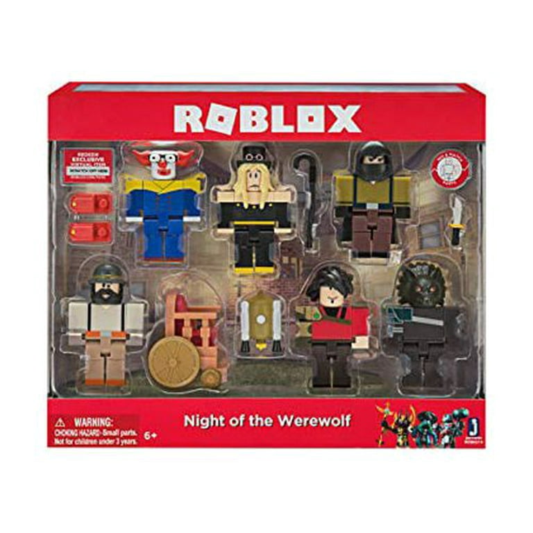 Roblox 3 Action Figure, Series 5 Night Of The Werewolf Hooded Figure (NO  CODE)