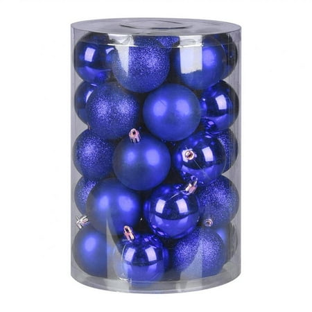 

24pcs Christmas Balls Xmas Tree Hanging Ball Pendants Shatterproof Painted Glitter Ball Halloween Christmas Holiday Ornaments