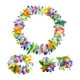 thumbnail image 4 of Conjunto de leis hawaianos, guirnalda, collar, diadema, pulseras, flores artificiales portátiles Multi, 4 of 9