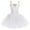 White, variant on IBTOM CASTLE Kids Girls Ballet Dance Dress Velvet Spaghetti Straps Camisole Gymnastics Leotard Ballerina Dress up 5-6 Years Light Blue