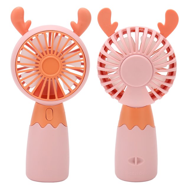 Ventilador de Mano Portátil Mini Ventilador Ergonómico de 300 MAh con Estilo de Oreja de para la Oficina de Viajes en el Hogar ANGGREK Otros